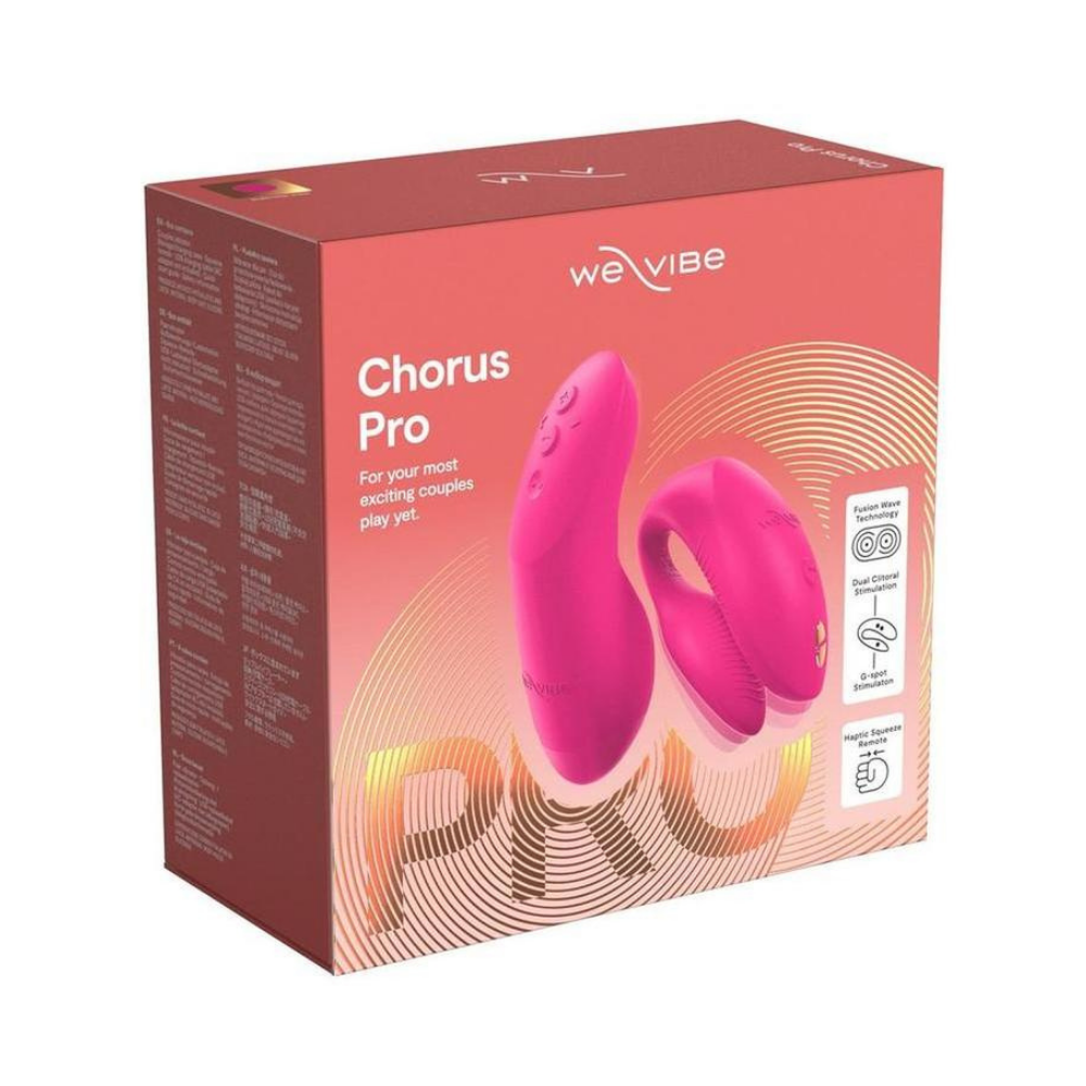 Chorus Pro - Rechargeable Silicone Couples Vibrator with Remote Control