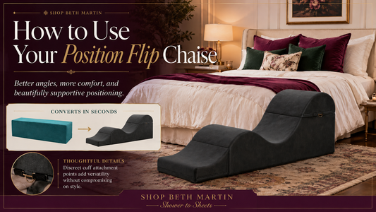 How to Use the Position Flip Chaise for Better Angles and Comfort