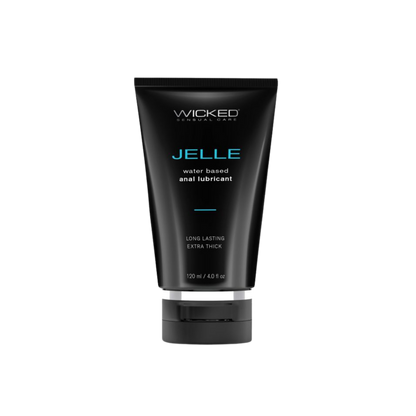 Wicked Jelle Water Based Anal Gel Lubricant