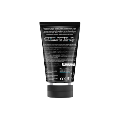 Wicked Jelle Water Based Anal Gel Lubricant