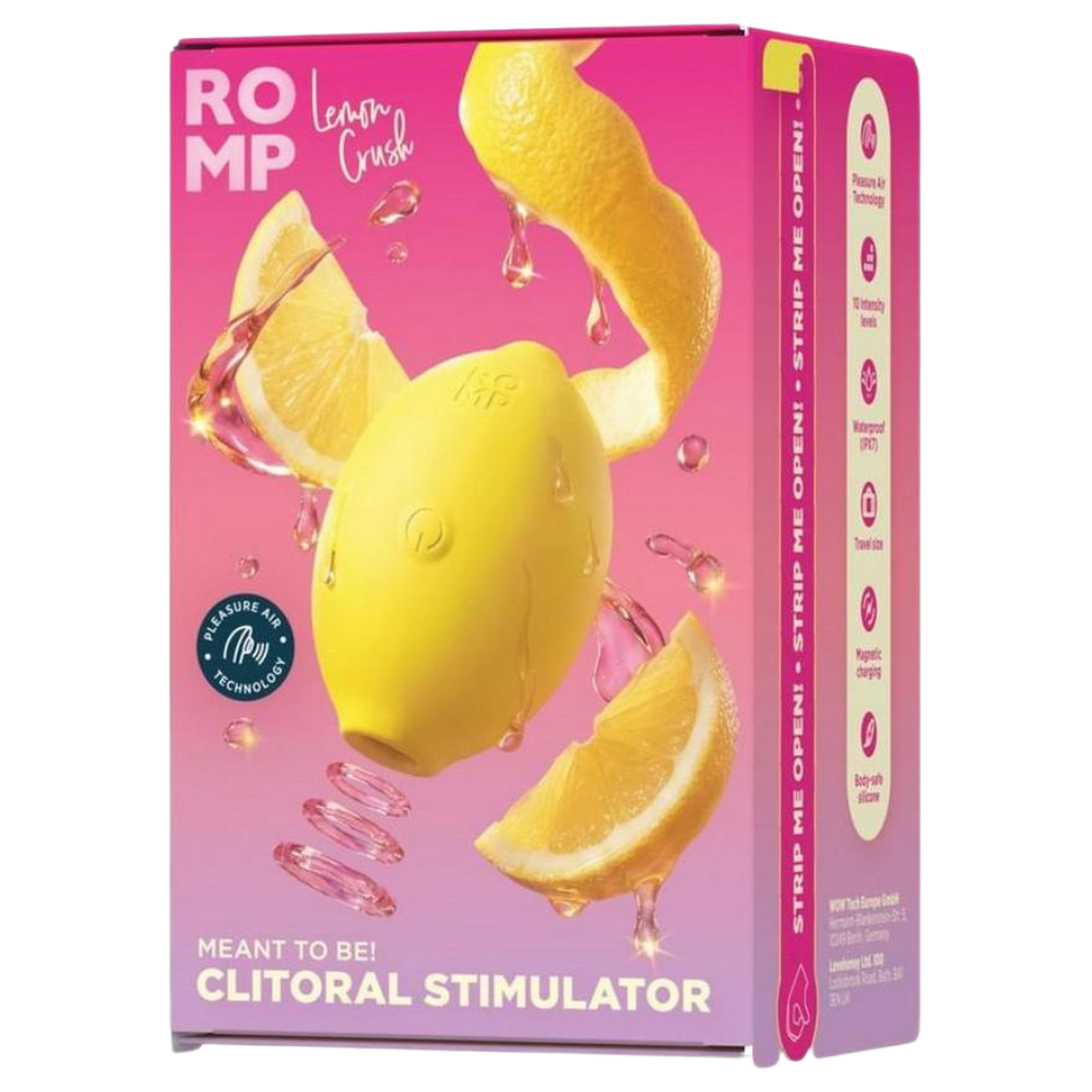 Lemon Crush Clitoral Stimulator with Pleasure Air