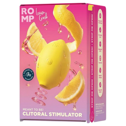 Lemon Crush Clitoral Stimulator with Pleasure Air