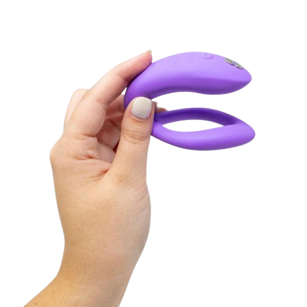 Sync O Rechargeable Silicone Couples Vibrator with Remote Control