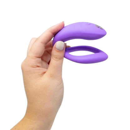 Sync O Rechargeable Silicone Couples Vibrator with Remote Control