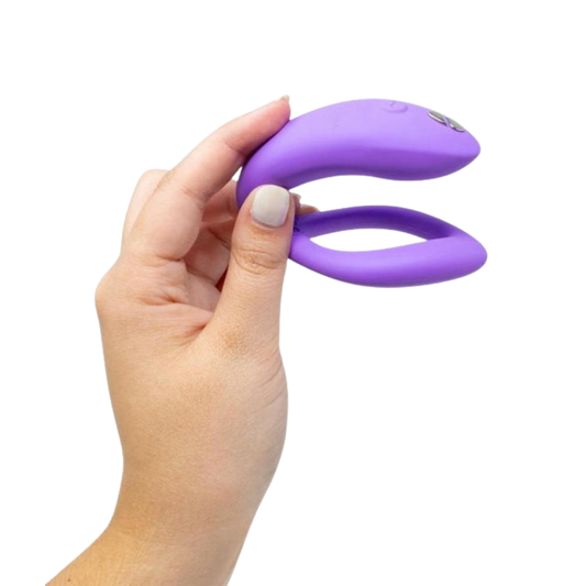 Sync O Rechargeable Silicone Couples Vibrator with Remote Control