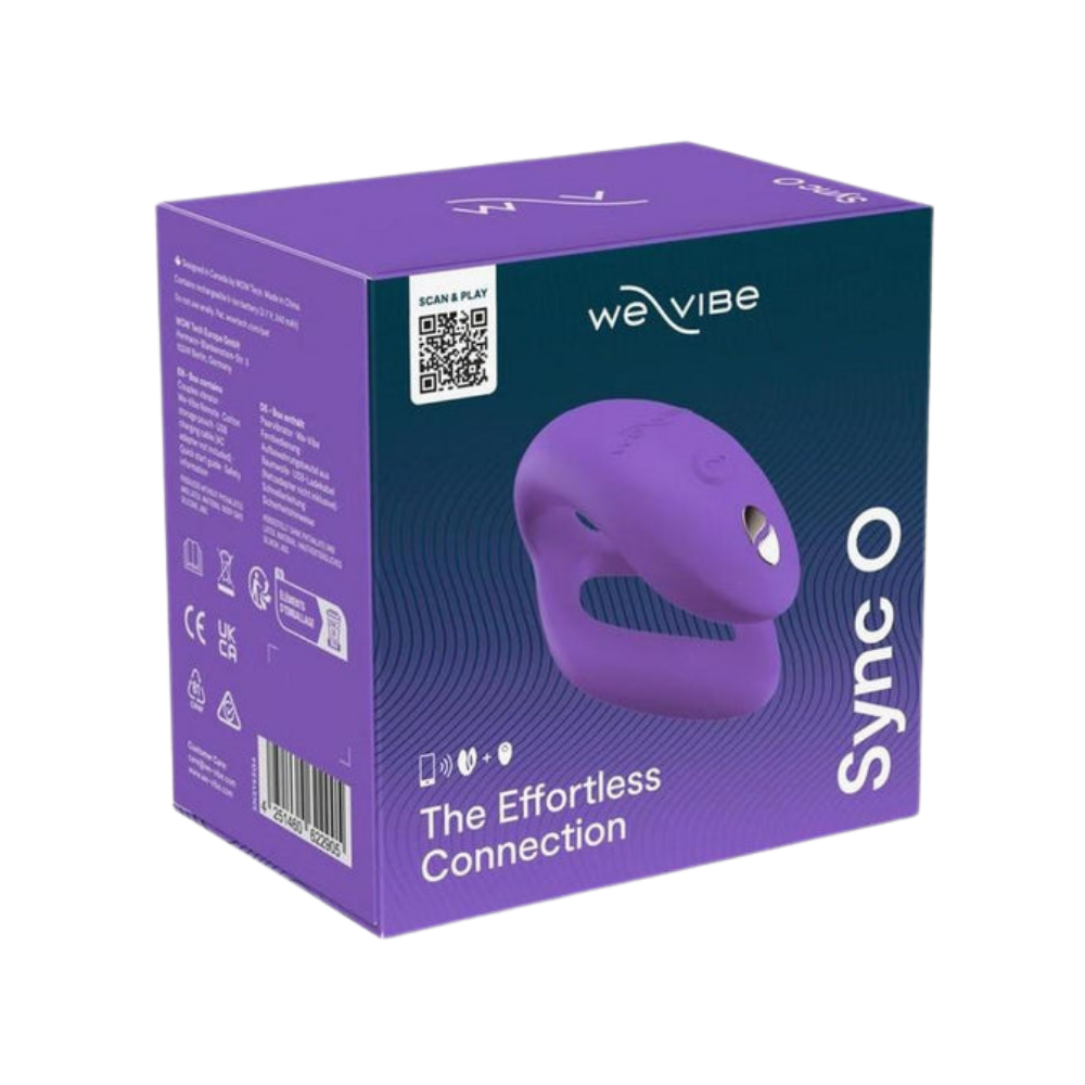Sync O Rechargeable Silicone Couples Vibrator with Remote Control