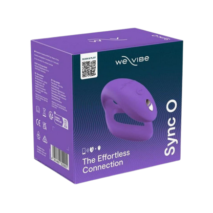 Sync O Rechargeable Silicone Couples Vibrator with Remote Control