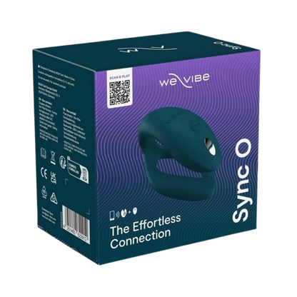 Sync O Rechargeable Silicone Couples Vibrator with Remote Control