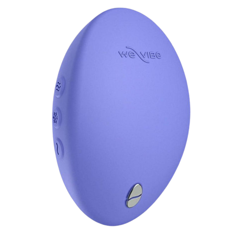 Temp - Heating and Cooling Rechargeable Silicone Lay-on Vibrator