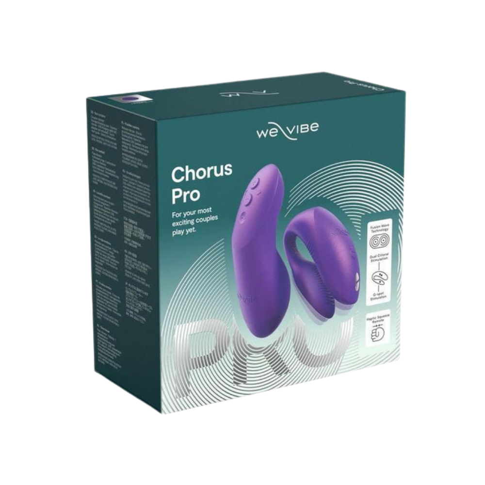 Chorus Pro - Rechargeable Silicone Couples Vibrator with Remote Control