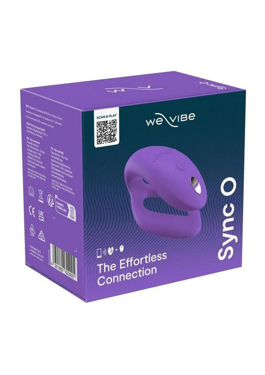 Sync O Rechargeable Silicone Couples Vibrator with Remote Control