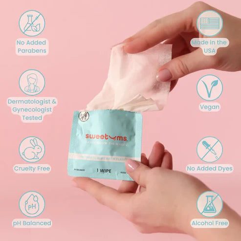 Sweetums Flavored Wipes
